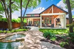 Patio Addition in Plano by Bobcat Custom Construction